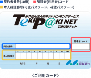 ご利用カード