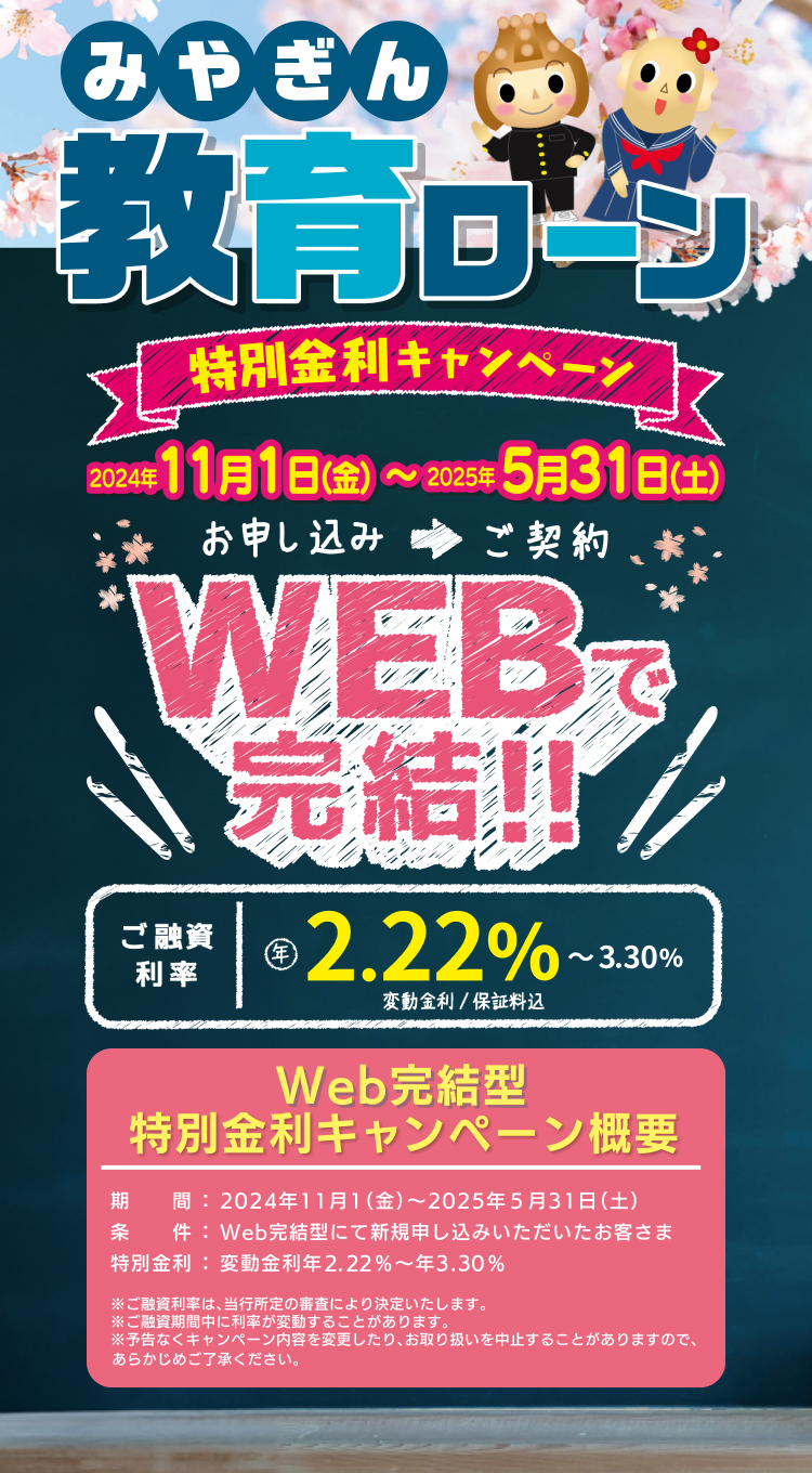 みやぎん 教育ローン